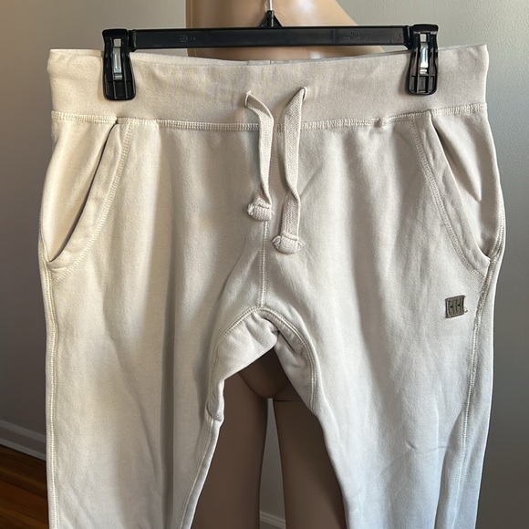 Hamid Holloman solid natural Sweatpants Size XL - Picture 5 of 13